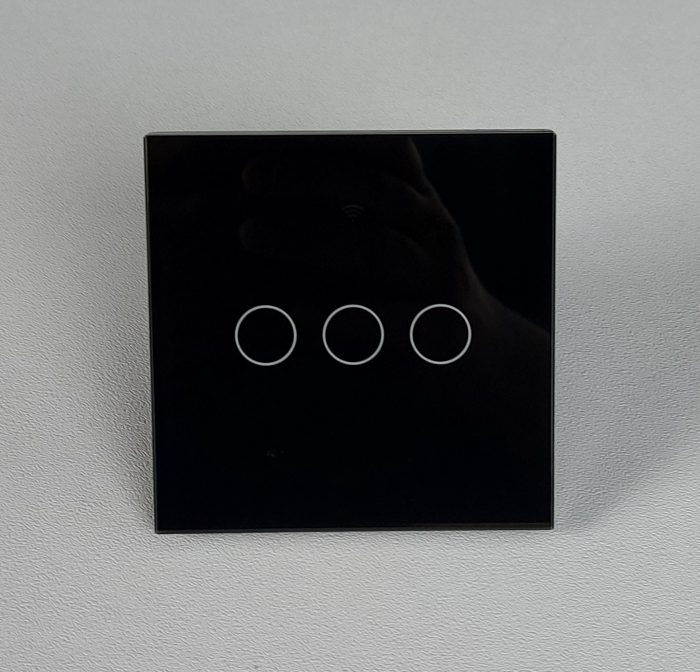 Smart WiFi Light Switch 3 Gang 1 Way – Glass Touch Panel, Alexa & App Control - Image 3
