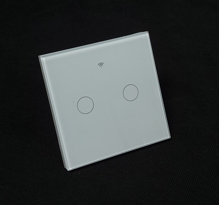 Smart WiFi Light Switch 2 Gang 1 Way – Glass Touch Panel, Alexa & App Control - Image 4
