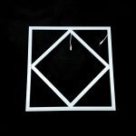 64W LED Panel – Diamond Shape, 600x600, Dual Driver, 6000K