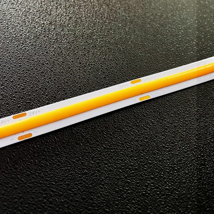COB LED Strip Golden 528 LED/m 14W/m - Image 5