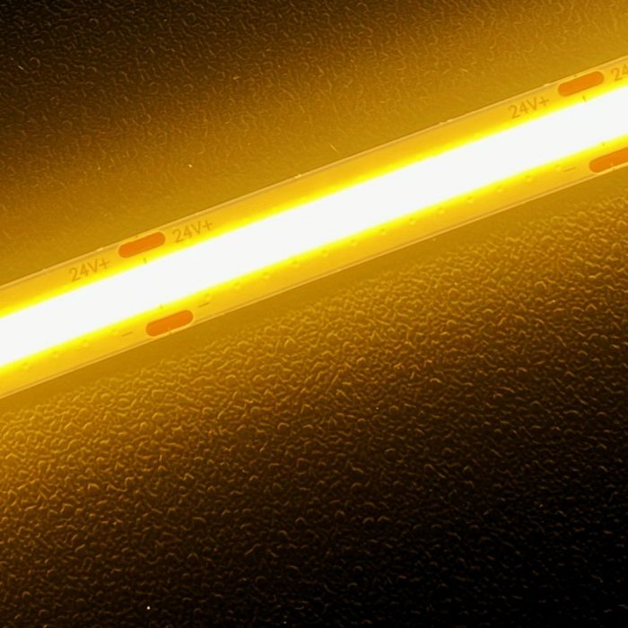 COB LED Strip Golden 528 LED/m 14W/m - Image 4