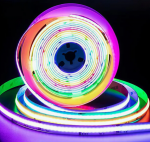 RGBIC COB LED Strip, 24V 576 LEDs/m Smart COB LED Strip Light Addressable Multicolor for TV,Bedroom,Party DIY Decoration