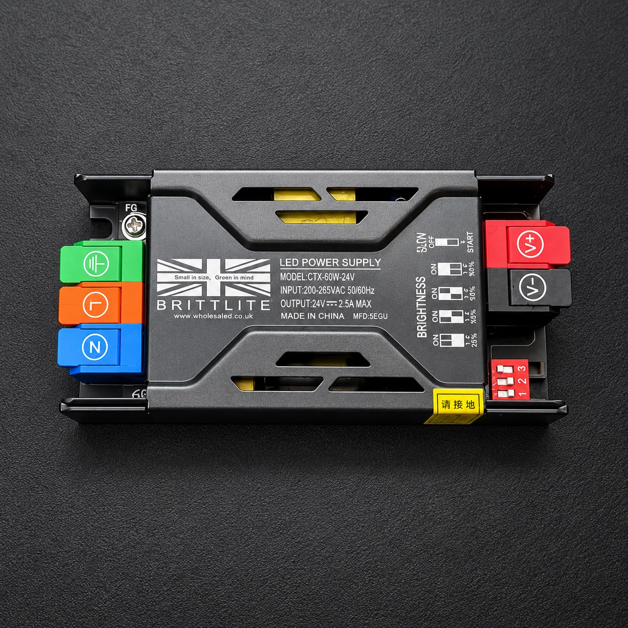 Brittlite 24V 60W LED Power Supply