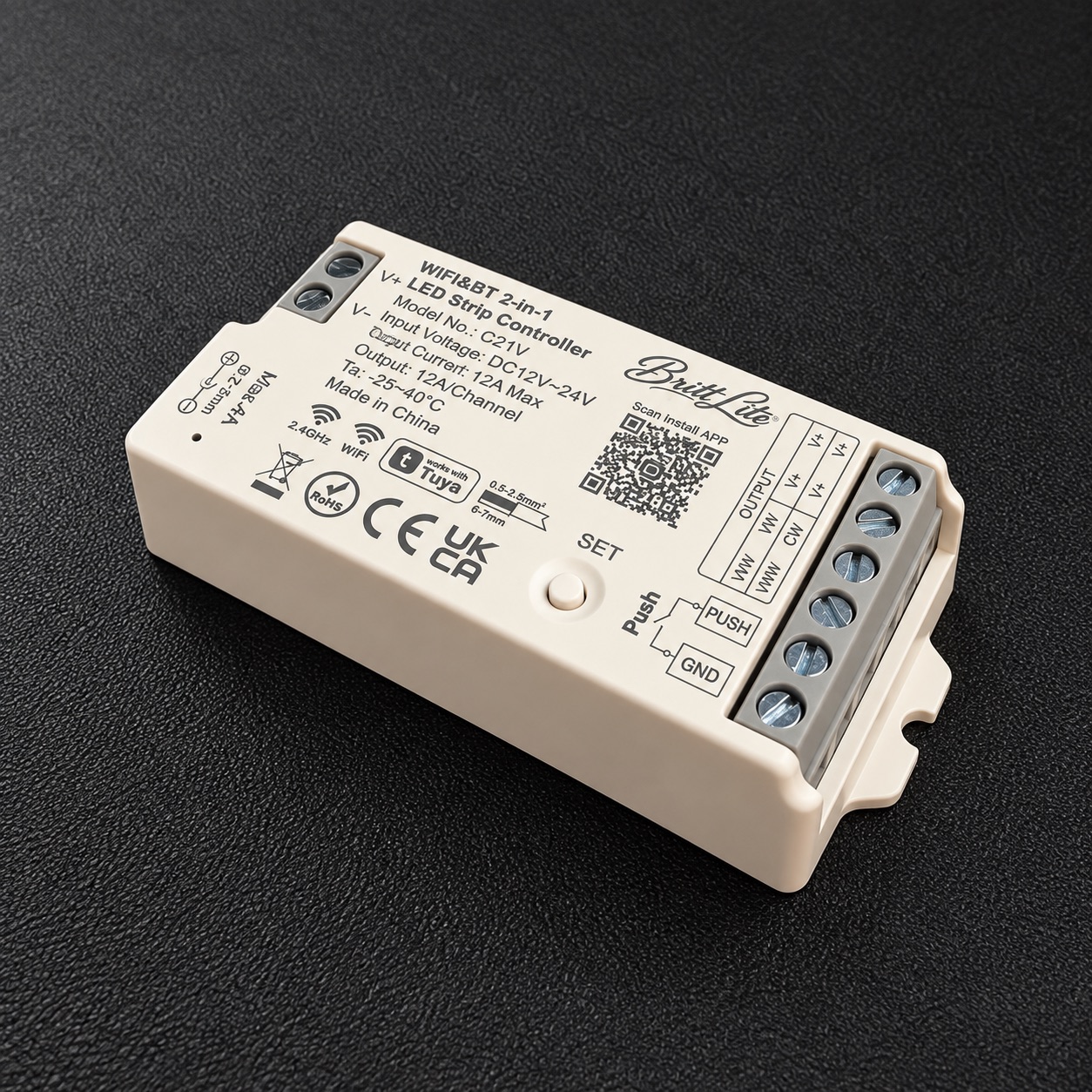 Smart LED Controller for Single Colour & CCT LED Strips