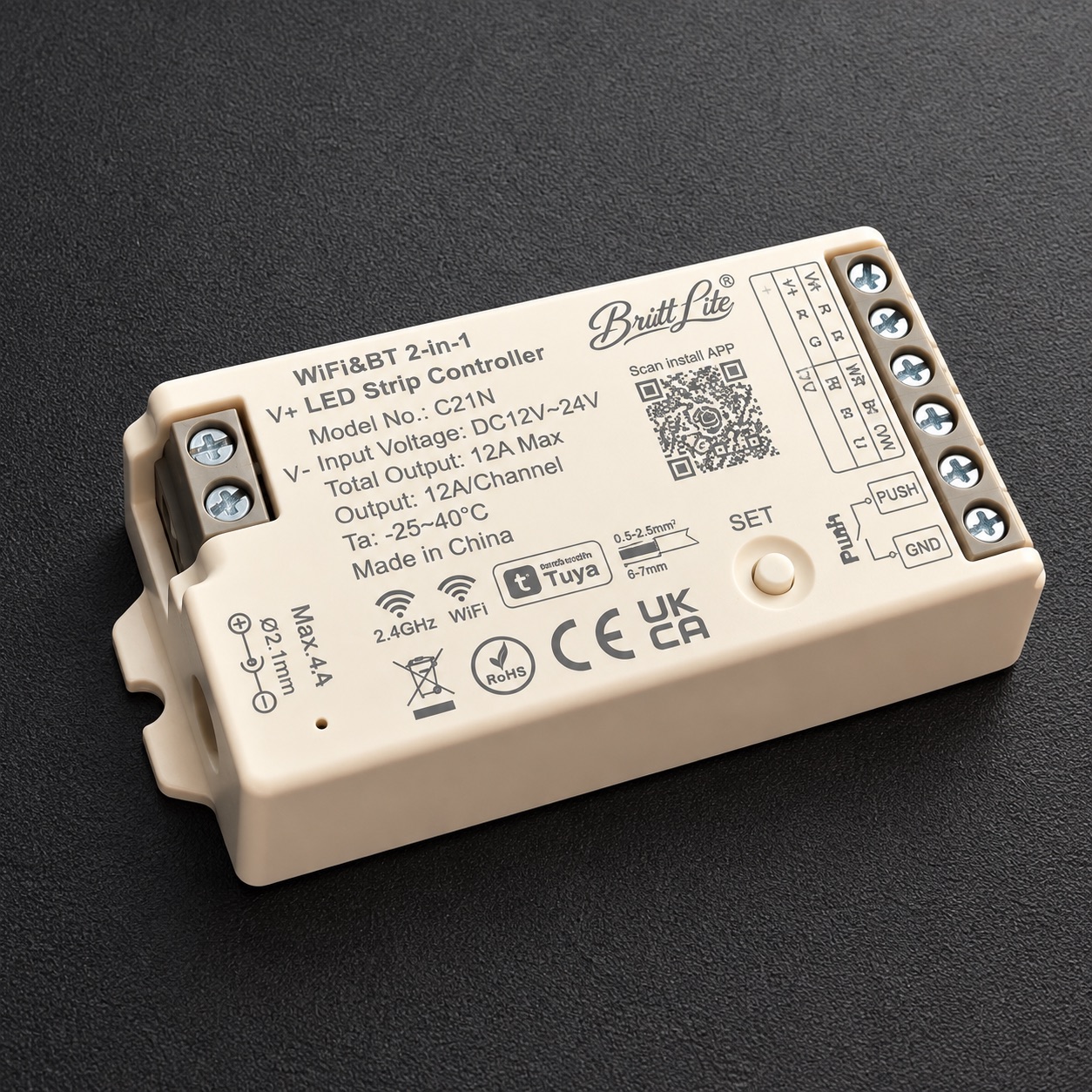 Smart LED Controller for Single Colour & CCT LED Strips - image 2