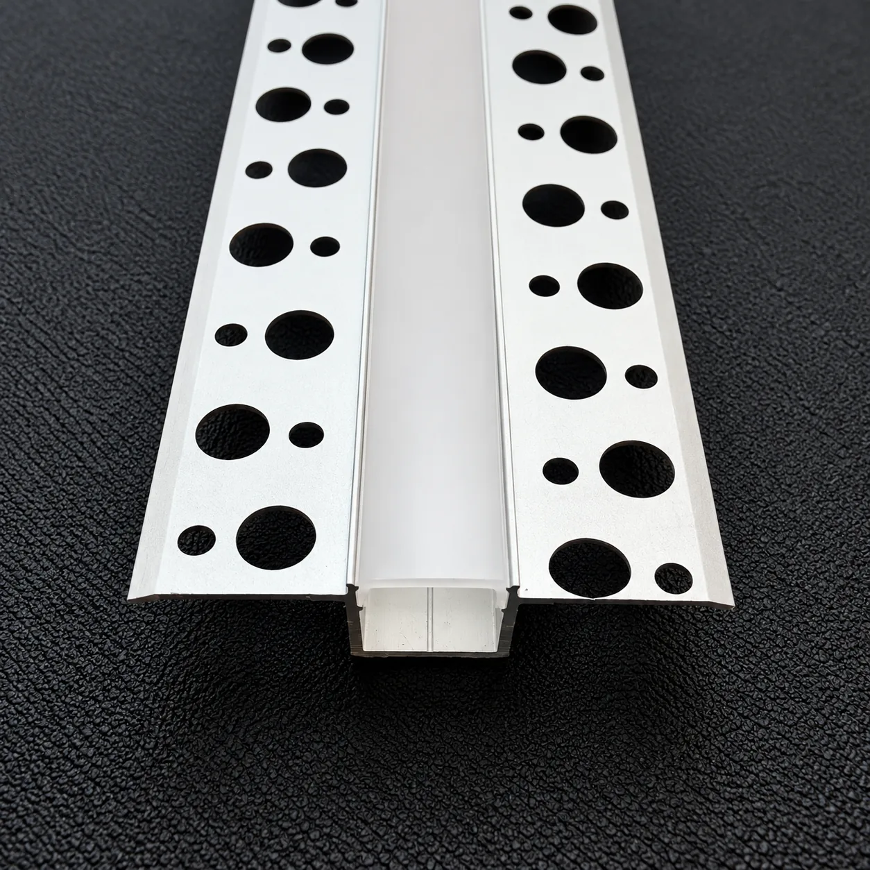 15mm Plaster-In Recessed Aluminium LED Profile – 2.5M