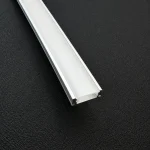 17mm Surface Mount Aluminium LED Profile – 2.5M Chrome