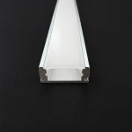 17mm Surface Mount Aluminium LED Profile – 2.5M Chrome