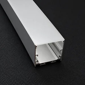 35mm Surface Mount Aluminium LED Profile – 2m Chrome