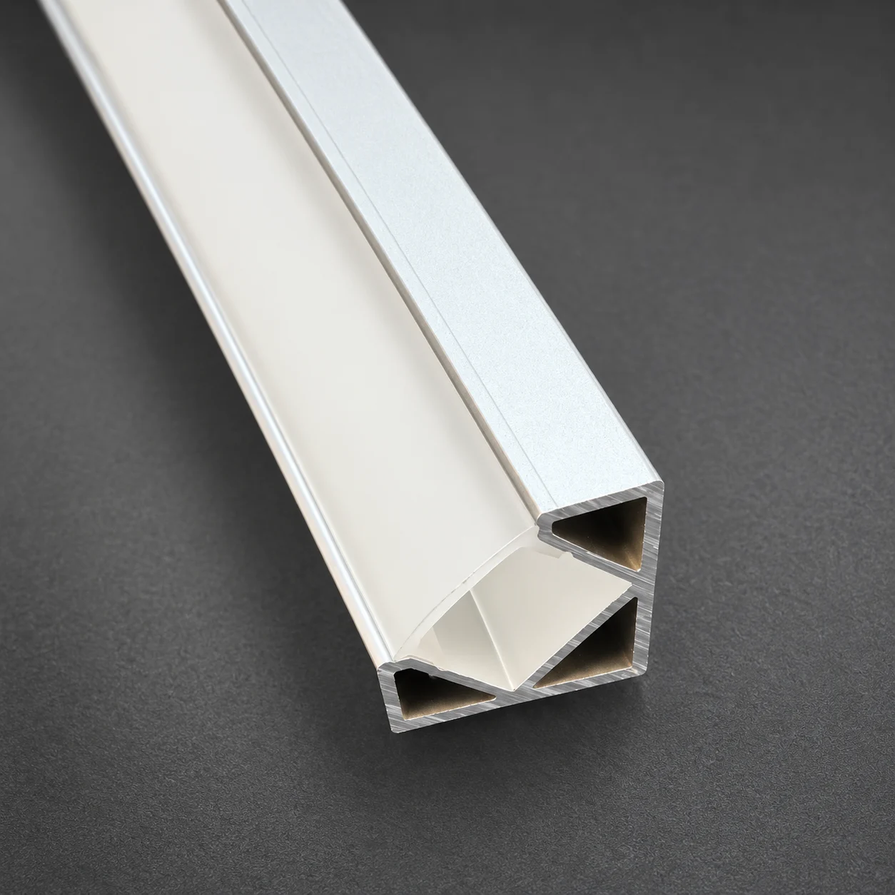 45-degree aluminium LED profile
