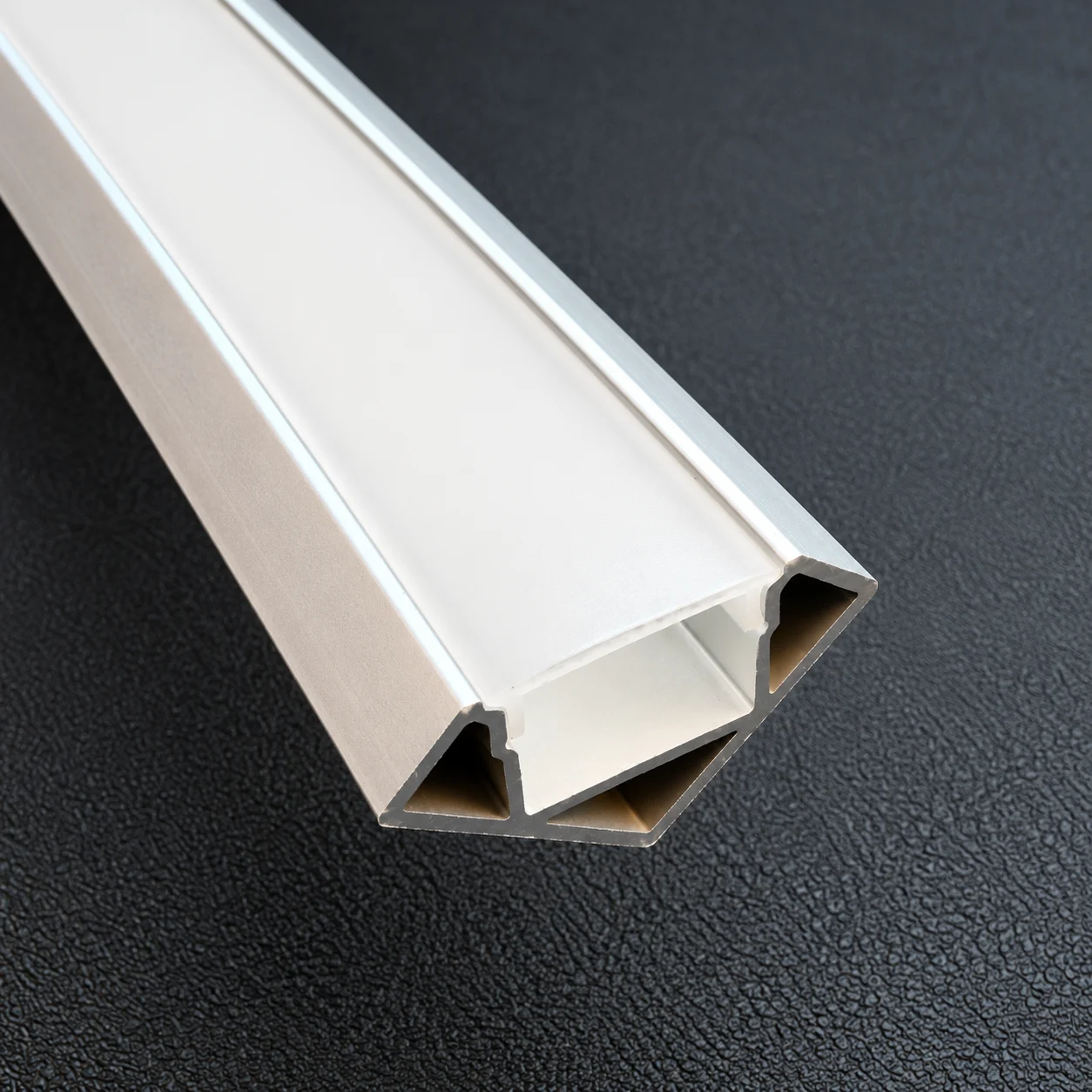 45-degree aluminium LED profile