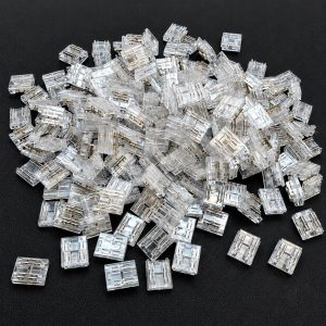 RGB COB Strip-to-Power Connector – 4 Pin, 10mm – Pack of 10 – product image 2