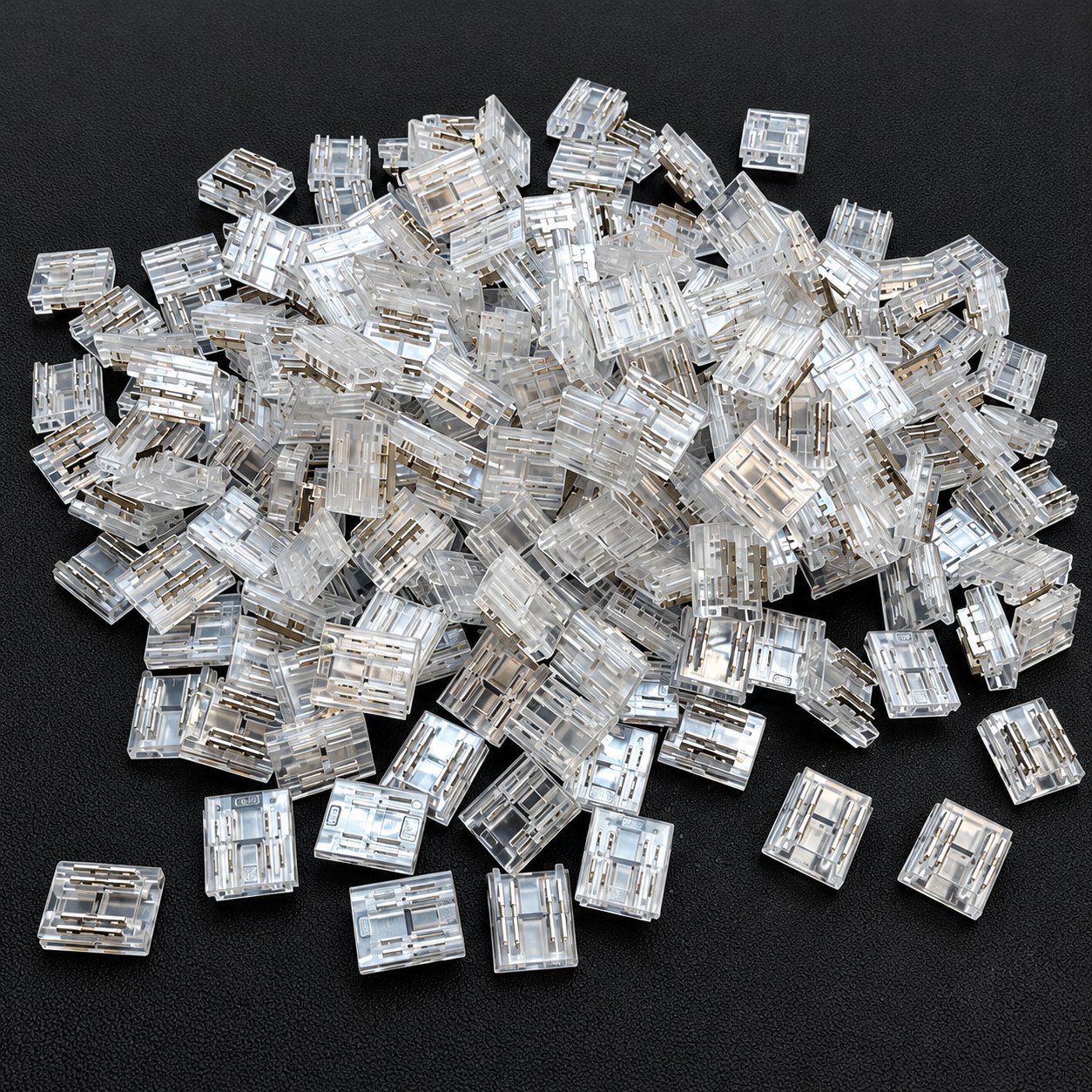RGB COB Strip-to-Power Connector – 4 Pin, 10mm – Pack of 10 – product image 2