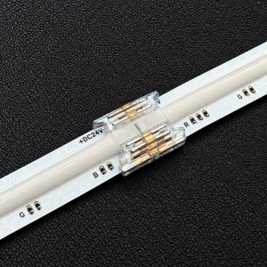 RGB COB Strip-to-Strip Connector – 4 Pin, 10mm – Pack of 10 – product image 2