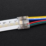 RGBCCT COB Strip-to-Power Connector – 6 Pin, 12mm – Pack of 10 – product image 2