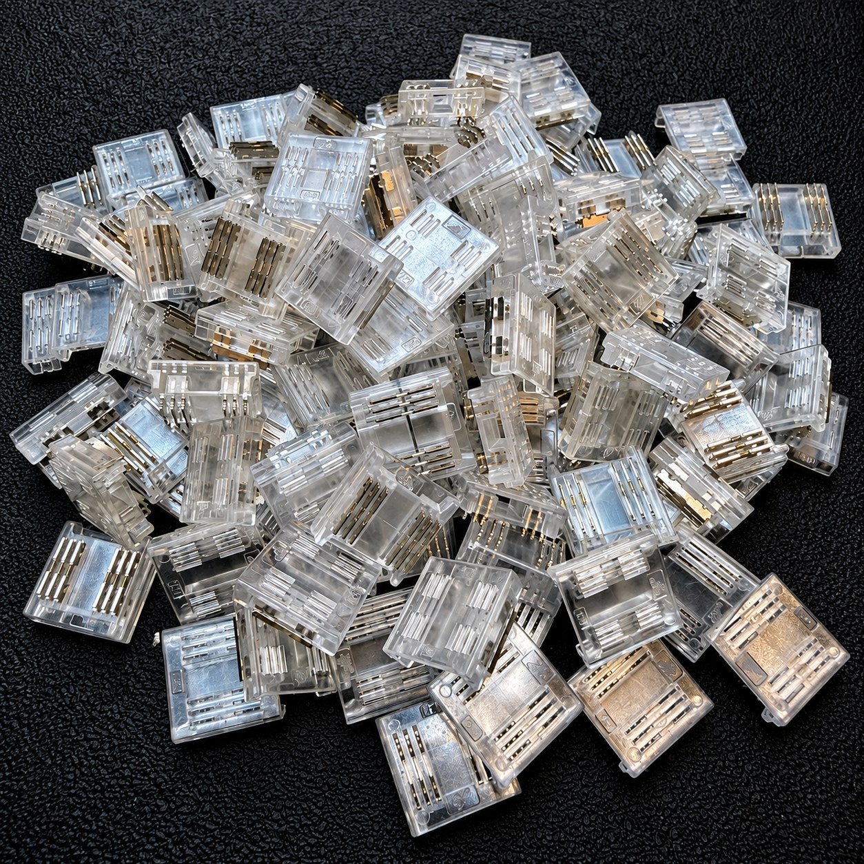 RGBCCT COB Strip-to-Strip Connector – 6 Pin, 12mm – Pack of 10 – product image 1
