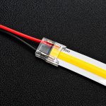Single Colour COB Strip-to-Power Connector – 2 Pin, 10mm – Pack of 10 – product image 3