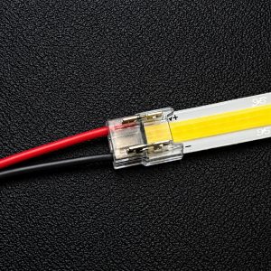 Single Colour COB Strip-to-Power Connector – 2 Pin, 8mm – Pack of 10 – product image 2