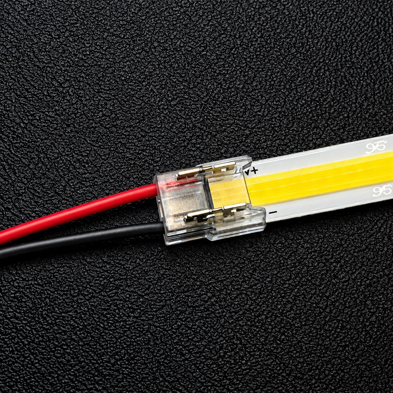 Single Colour COB Strip-to-Power Connector – 2 Pin, 8mm – Pack of 10 – product image 2