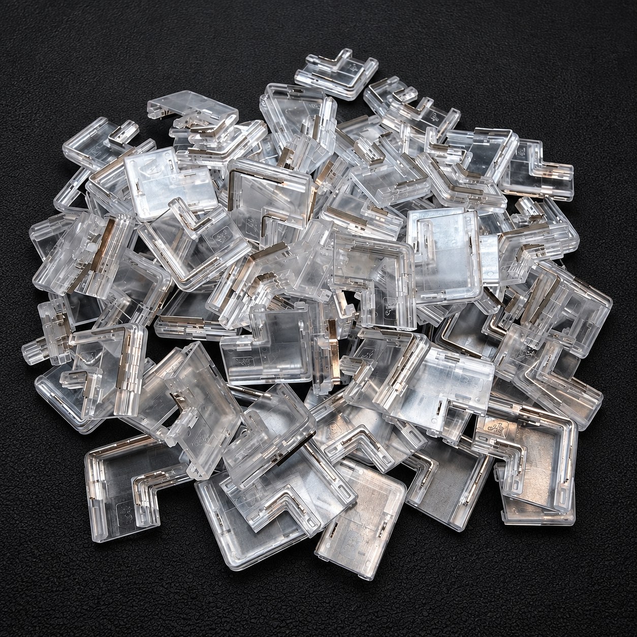 Single Colour COB Strip-to-Strip 45° Angle Connector – 2 Pin, 10mm – Pack of 10 – product image 1