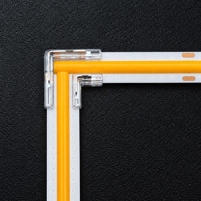 Single Colour COB Strip-to-Strip 45° Angle Connector – 2 Pin, 10mm – Pack of 10 – product image 4