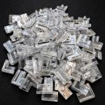 Single Colour COB Strip-to-Strip 45° Angle Connector – 2 Pin, 8mm – Pack of 10 – product image 1