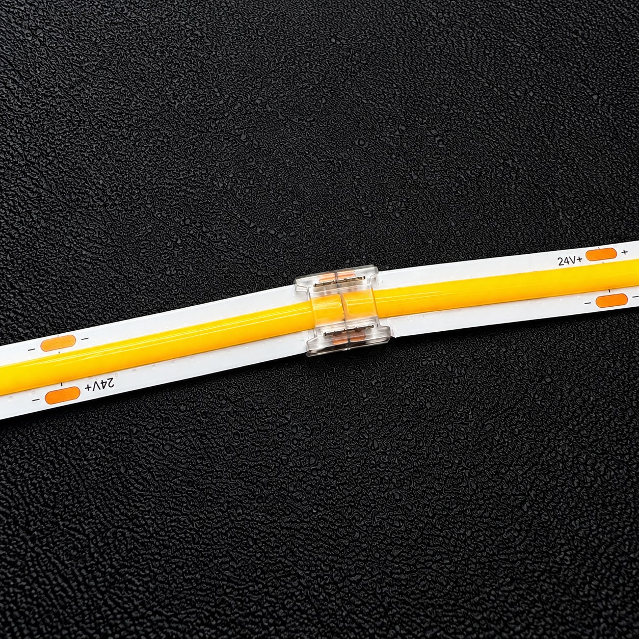Single Colour COB Strip-to-Strip Connector – 2 Pin, 10mm – Pack of 10 – product image 1